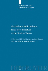 Cover The Hebrew Bible Reborn