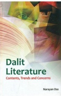 Cover Dalit Literature Contents, Trends And Concerns