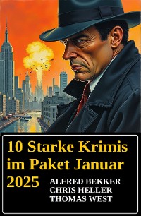 Cover 10 Starke Krimis im Paket Januar 2025