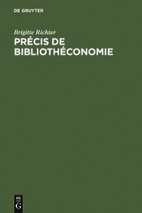 Cover Précis de Bibliothéconomie