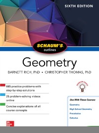 Cover Schaum's Outline of Geometry, Sixth Edition