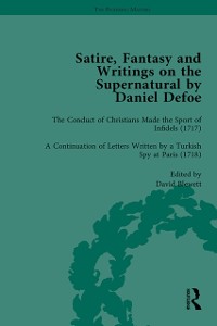 Cover Satire, Fantasy and Writings on the Supernatural by Daniel Defoe, Part II vol 5