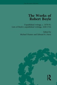 Cover Works of Robert Boyle, Part II Vol 7