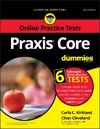 Cover Praxis Core For Dummies with Online Practice Tests