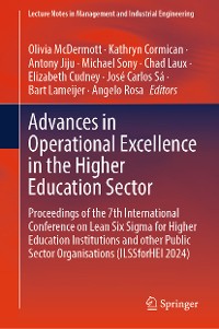 Cover Advances in Operational Excellence in the Higher Education Sector