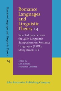 Cover Romance Languages and Linguistic Theory 14