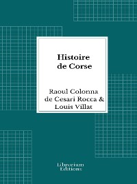 Cover Histoire de Corse - Illustrée 1916