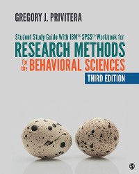 Cover Student Study Guide With IBM® SPSS® Workbook for Research Methods for the Behavioral Sciences