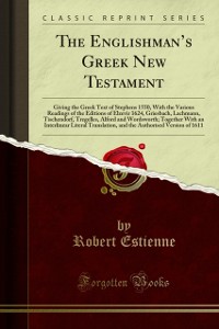 Cover Englishman's Greek New Testament