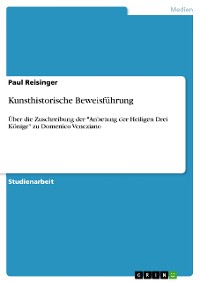 Cover Kunsthistorische Beweisführung