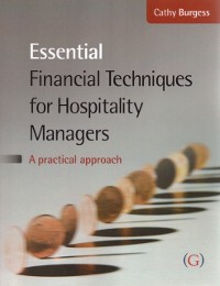 Cover Essential Financial Techniques for Hospitality Managers