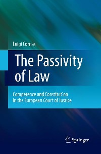 Cover The Passivity of Law