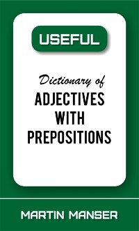 Cover Useful Dictionary of Adjectives With Prepositions