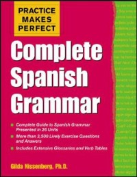 Cover Practice Makes Perfect: Complete Spanish Grammar