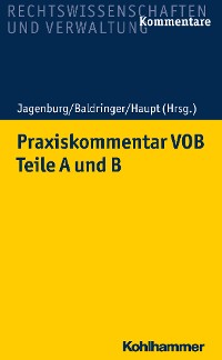 Cover Praxiskommentar VOB - Teile A und B