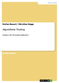 Cover Algorithmic Trading