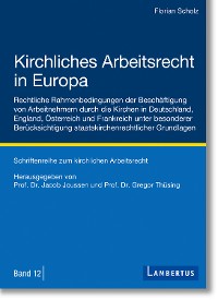 Cover Kirchliches Arbeitsrecht in Europa