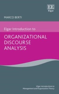 Cover Elgar Introduction to Organizational Discourse Analysis
