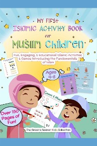 Cover My First Islamic Activity Book for Muslim Children