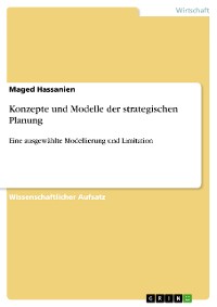 Cover Konzepte und Modelle der strategischen Planung