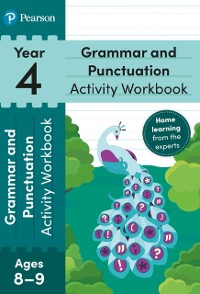 Cover Pearson Learn at Home Grammar & Punctuation Activity Workbook Year 4 Kindle