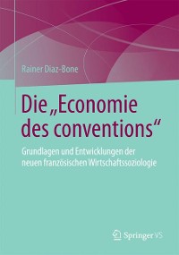 Cover Die "Economie des conventions"
