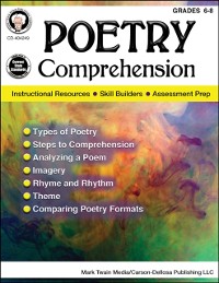 Cover Poetry Comprehension, Grades 6 - 8