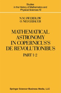Cover Mathematical Astronomy in Copernicus' De Revolutionibus