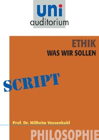 Cover Ethik - was wir sollen