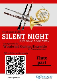 Cover Flute part of "Silent Night" for Woodwind Quintet/Ensemble