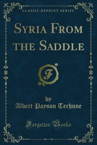 Cover Syria From the Saddle
