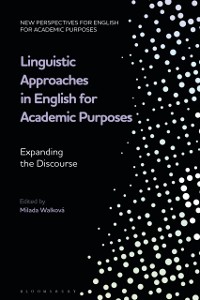 Cover Linguistic Approaches in English for Academic Purposes