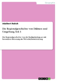 Cover Die Regionalgeschichte von Dülmen und Umgebung, Teil 3
