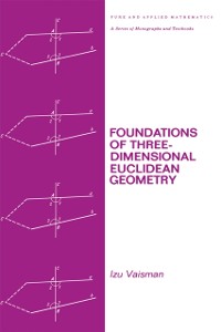 Cover Foundations of Three-Dimensional Euclidean Geometry