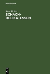 Cover Schach-Delikatessen