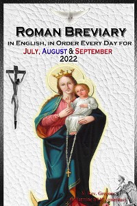 Cover The Roman Breviary in English, in Order, Every Day for July, August, September 2022