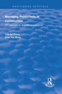 Cover Managing Productivity in Construction