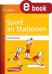 Cover Sport an Stationen Spezial Leichtathletik 1-4