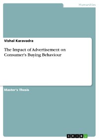 Cover The Impact of Advertisement on Consumer's Buying Behaviour
