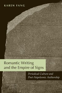 Cover Romantic Writing and the Empire of Signs