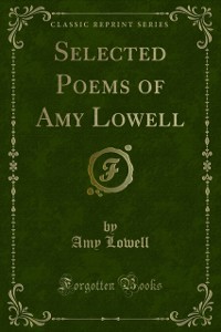 Cover Selected Poems of Amy Lowell