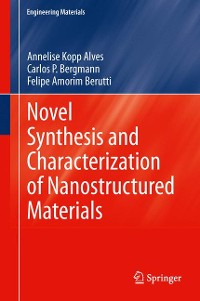 Cover Novel Synthesis and Characterization of Nanostructured Materials