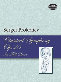 Cover Classical Symphony, Op. 25, in Full Score