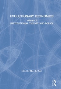 Cover Evolutionary Economics: v. 2