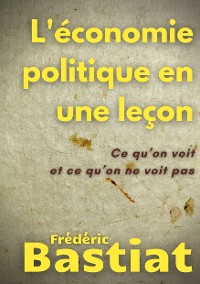 Cover L'économie politique en une leçon