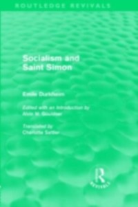 Cover Socialism and Saint-Simon (Routledge Revivals)