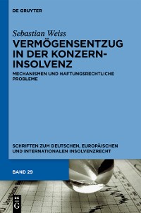 Cover Vermögensentzug in der Konzerninsolvenz