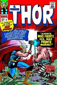 Cover Biblioteca Marvel. El poderoso Thor 5