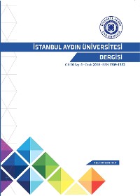 Cover iSTANBUL AYDIN ÜNiVERSiTESi DERGiSi