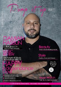 Cover Pump it up Magazine - Damian Hasbun Bringing Life Out Of The Music
